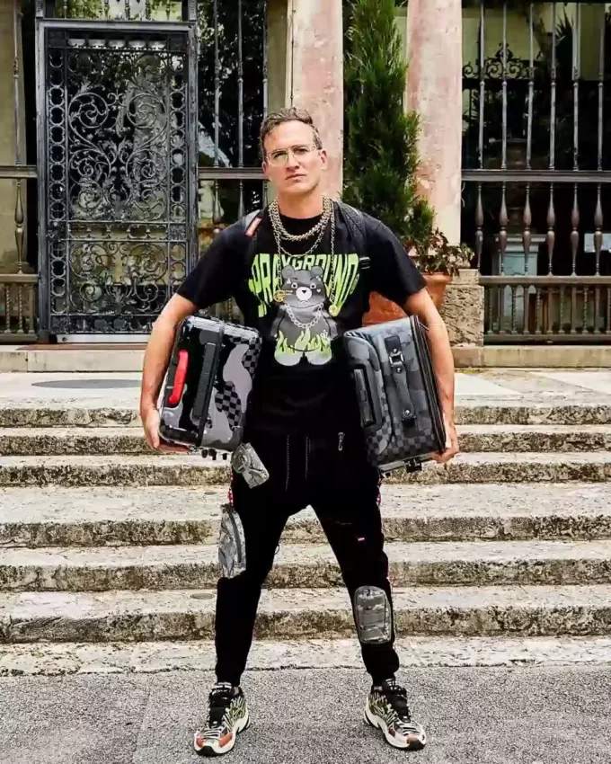 3AM NUNCA DUERMAS SHARKITECTURE EQUIPAJE DE MANO DE CARGA RÍGIDA