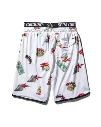 BAÑADOR CORTO PATCH ALL-IN (BLANCO)