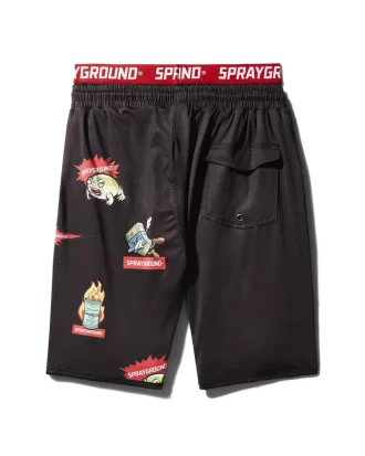 BAÑADOR CORTO PATCH ALL-IN (NEGRO)
