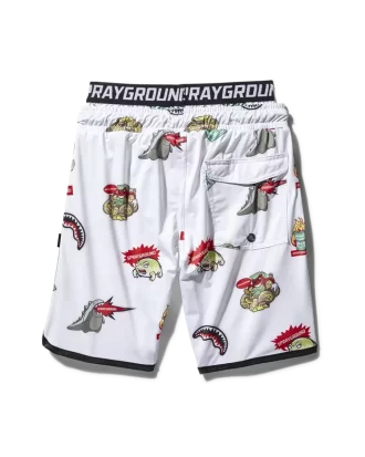 BAÑADOR INFANTIL KIDS PATCH ALL-IN (BLANCO)