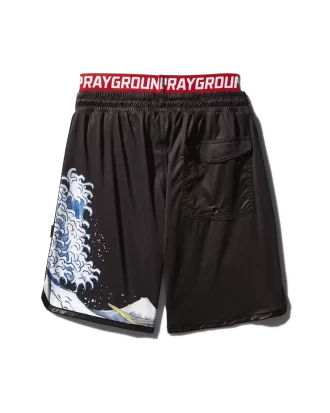 BAÑADOR KIDS JAPAN WAVE (NEGRO)