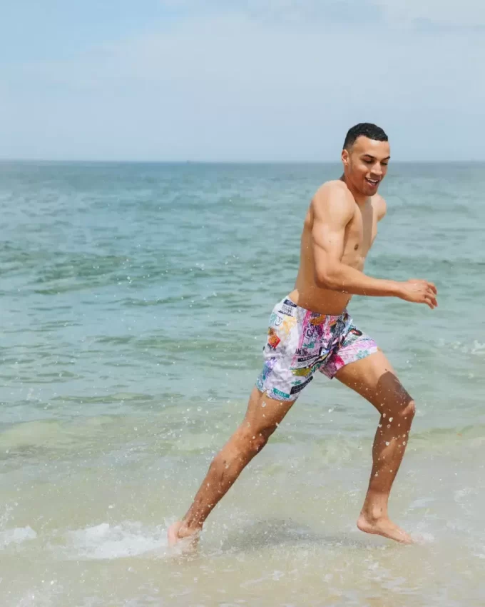 Bañador tipo short «Crea otro día»