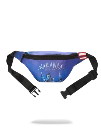 BANDOLERA DE LA PANTERA NEGRA WAKANDA POR SIEMPRE
