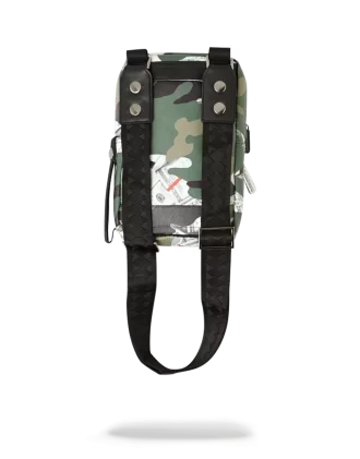 Bandolera de tiburón de dinero camuflaje