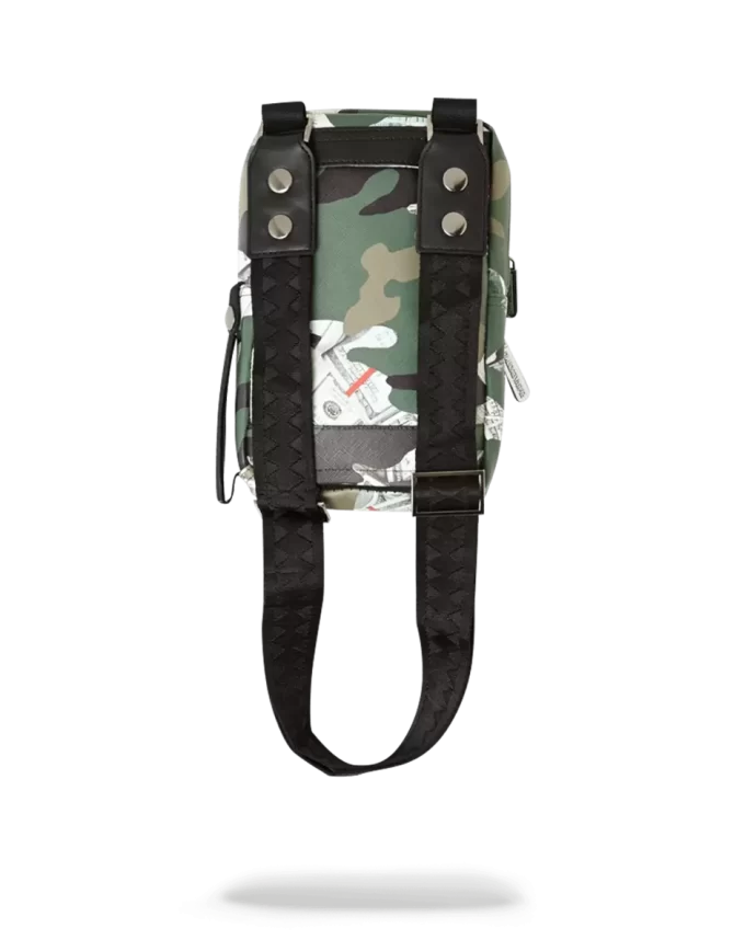 Bandolera de tiburón de dinero camuflaje