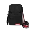 Bandolera mini Shark negra sólida Bandolera mini Shark negra sólida