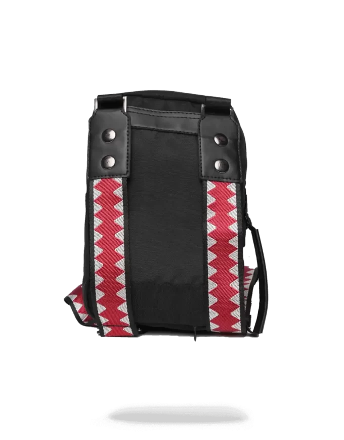Bandolera mini Shark negra sólida Bandolera mini Shark negra sólida