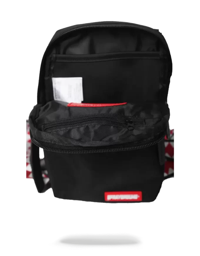 Bandolera mini Shark negra sólida Bandolera mini Shark negra sólida