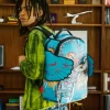 BASQUIAT OFICIAL SIN TÍTULO (ÁNGEL CAÍDO) 1981 MOCHILA WING (DLXV) BASQUIAT OFICIAL SIN TÍTULO (ÁNGEL CAÍDO) 1981 MOCHILA WING (DLXV)