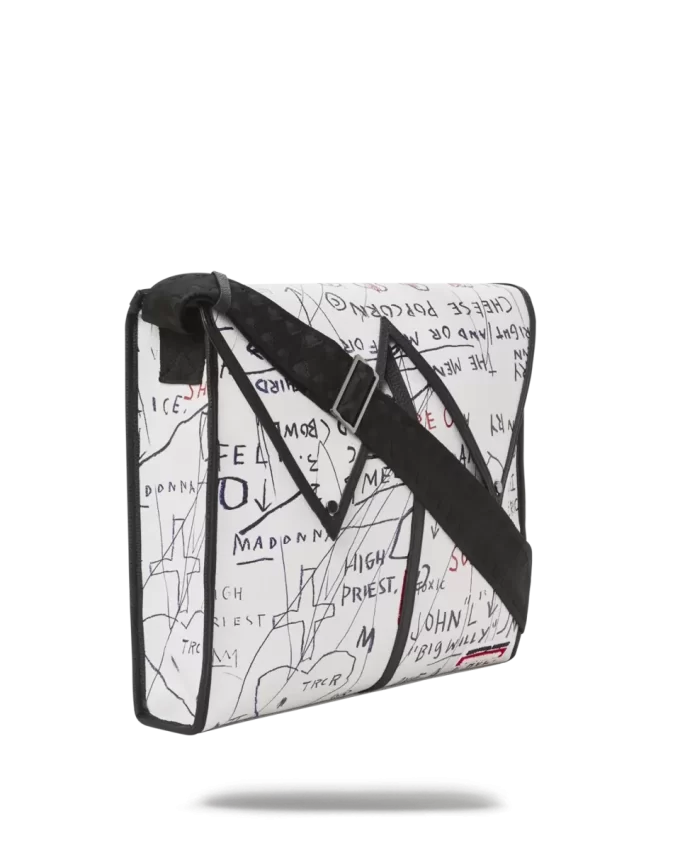 BASQUIAT OFICIAL SIN TÍTULO (PALOMITAS DE QUESO) 1983 SLING MESSENGER BASQUIAT OFICIAL SIN TÍTULO (PALOMITAS DE QUESO) 1983 SLING MESSENGER
