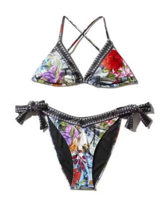 BIKINI FLORAL DE DINERO