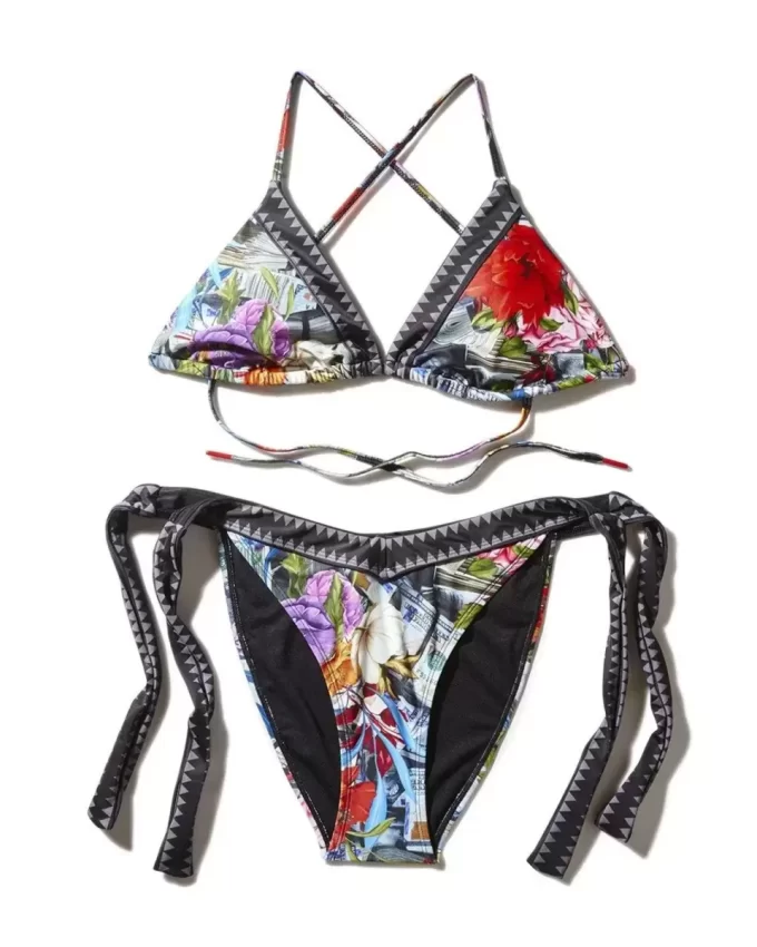 BIKINI FLORAL DE DINERO BIKINI FLORAL DE DINERO
