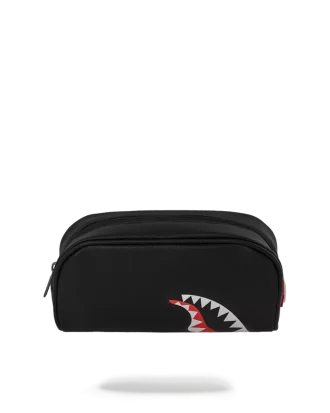 BOLSA CON BOCA DE TIBURÓN NEGRO