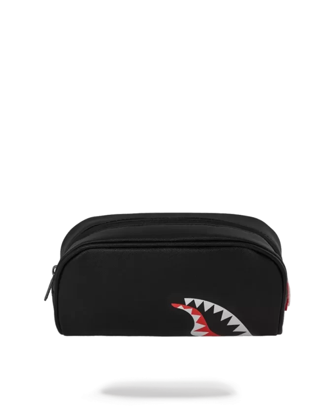 BOLSA CON BOCA DE TIBURÓN NEGRO