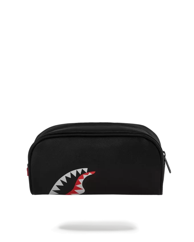 BOLSA CON BOCA DE TIBURÓN NEGRO