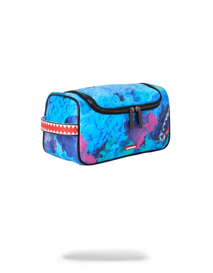 BOLSA DE ASEO CON GOTEO DE COLOR BOLSA DE ASEO CON GOTEO DE COLOR