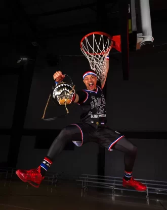 BOLSA DE BALONCESTO DE LOS HARLEM GLOBETROTTERS