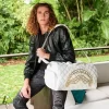 BOLSA DE BOLSA TIBURÓN CADENA ORO RIVIERA LE BLANC BOLSA DE BOLSA TIBURÓN CADENA ORO RIVIERA LE BLANC