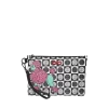 Bolsa de bolsillo de la colaboración de Ron English con estampado de cuadros de caniche