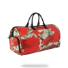 Bolsa de lona con estampado de camuflaje (rojo) Bolsa de lona con estampado de camuflaje (rojo)