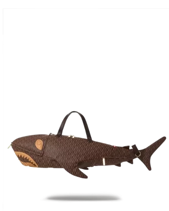 Bolsa de lona con forma de tiburón SHARKFINITY