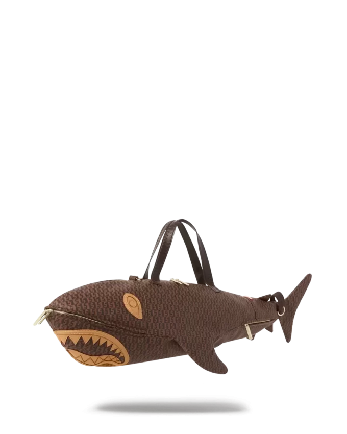 Bolsa de lona con forma de tiburón SHARKFINITY