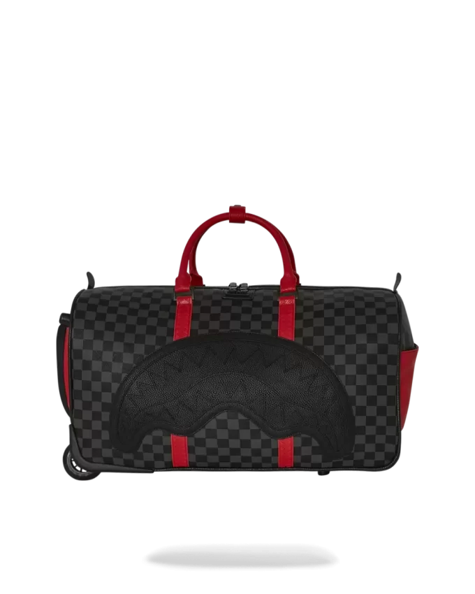 Bolsa de lona con ruedas del Club Tiburón de Mónaco Bolsa de lona con ruedas del Club Tiburón de Mónaco