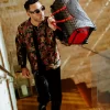 Bolsa de lona con ruedas del Club Tiburón de Mónaco Bolsa de lona con ruedas del Club Tiburón de Mónaco