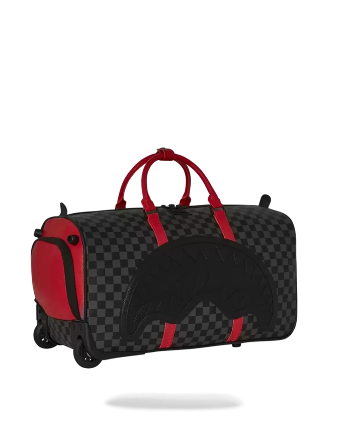 Bolsa de lona con ruedas del Club Tiburón de Mónaco Bolsa de lona con ruedas del Club Tiburón de Mónaco