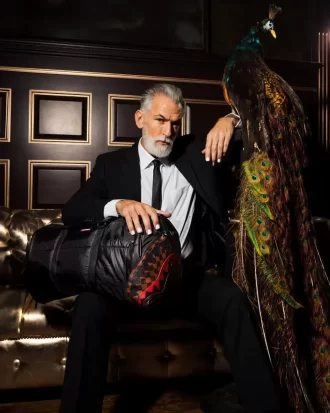 Bolsa de lona flexible Vail con diseño de tiburón globo