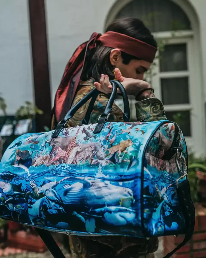 Bolsa de lona grande Noahs Sh-Ark Bolsa de lona grande Noahs Sh-Ark