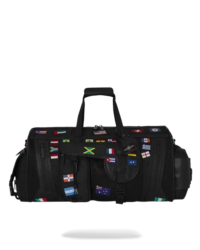 Bolsa de lona para operaciones especiales JAMES FIRST CLASS GLOBAL FLAGS Bolsa de lona para operaciones especiales JAMES FIRST CLASS GLOBAL FLAGS