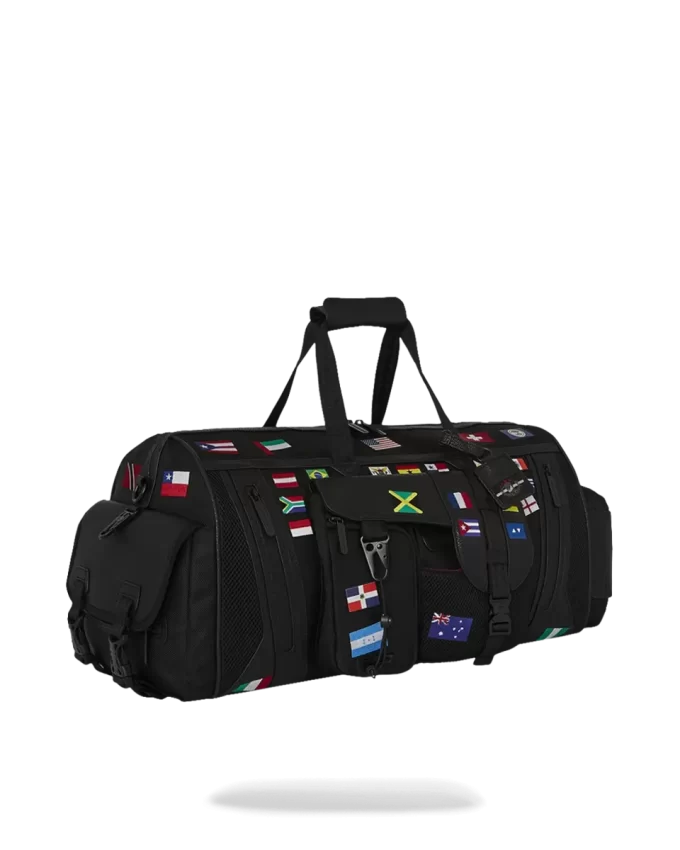 Bolsa de lona para operaciones especiales JAMES FIRST CLASS GLOBAL FLAGS Bolsa de lona para operaciones especiales JAMES FIRST CLASS GLOBAL FLAGS