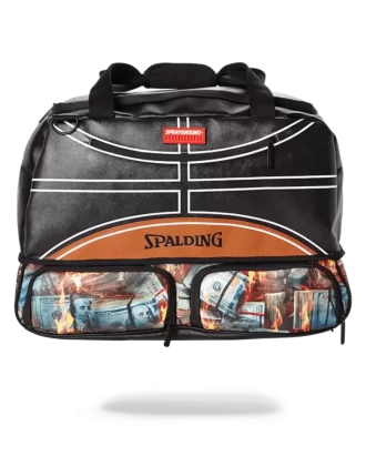 Bolsa de lona para zapatillas Spalding x Sprayground Fire Money