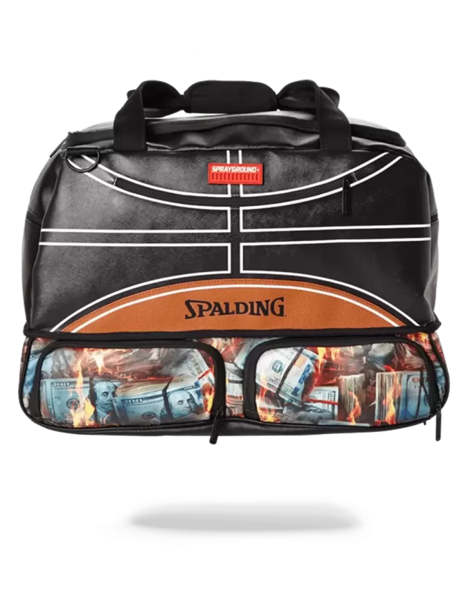 Bolsa de lona para zapatillas Spalding x Sprayground Fire Money Bolsa de lona para zapatillas Spalding x Sprayground Fire Money
