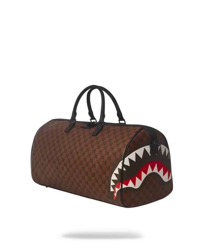 BOLSA DE MANO CON TIBURONES Y CALAVERAS BOLSA DE MANO CON TIBURONES Y CALAVERAS