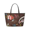 BOLSA DE MANO JARDÍN DE TIBURONES BOLSA DE MANO JARDÍN DE TIBURONES