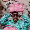 BOLSA DE MANO MINI PIRÁMIDE TURNT DE LAS 3 AM BOLSA DE MANO MINI PIRÁMIDE TURNT DE LAS 3 AM