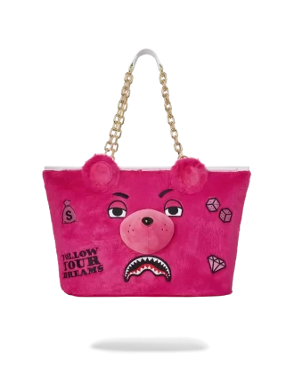 BOLSA DE PELUCHE MONEYBEAR (ROSA)
