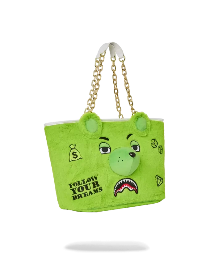 BOLSA DE PELUCHE MONEYBEAR (VERDE) BOLSA DE PELUCHE MONEYBEAR (VERDE)
