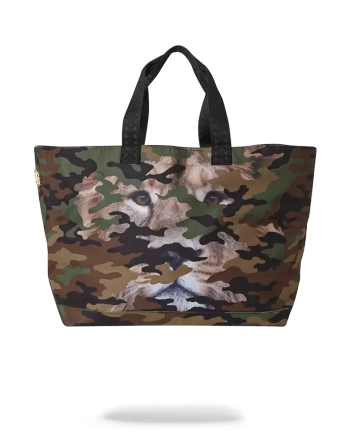 BOLSA DE TELA CAMUFLAJE DE LEÓN BOLSA DE TELA CAMUFLAJE DE LEÓN