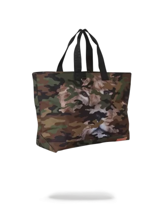 BOLSA DE TELA CAMUFLAJE DE LEÓN