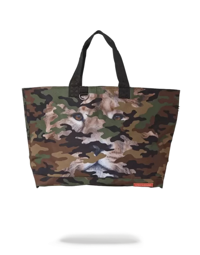BOLSA DE TELA CAMUFLAJE DE LEÓN BOLSA DE TELA CAMUFLAJE DE LEÓN