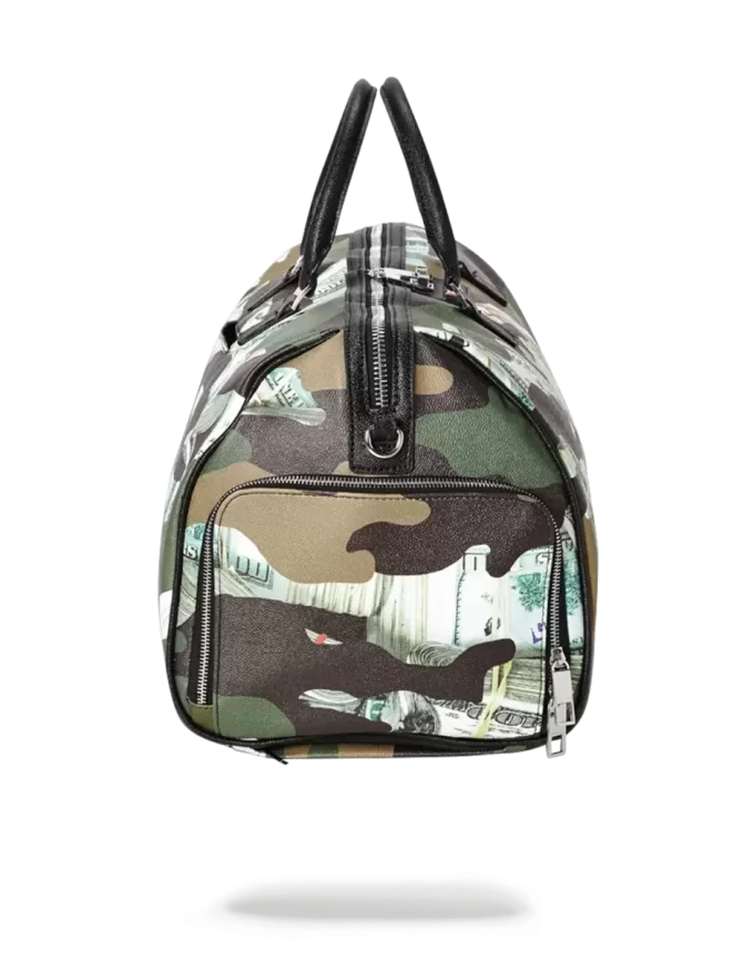 BOLSA DE VIAJE CAMUFLAJE TIBURÓN DE DINERO BOLSA DE VIAJE CAMUFLAJE TIBURÓN DE DINERO