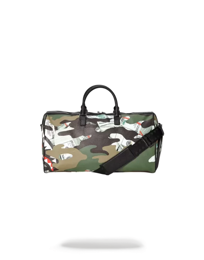 BOLSA DE VIAJE CAMUFLAJE TIBURÓN DE DINERO BOLSA DE VIAJE CAMUFLAJE TIBURÓN DE DINERO