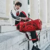 BOLSA DE VIAJE CON ESTAMPADO DE DINERO BOLSA DE VIAJE CON ESTAMPADO DE DINERO