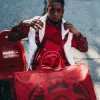 BOLSA DE VIAJE CON ESTAMPADO DE DINERO BOLSA DE VIAJE CON ESTAMPADO DE DINERO