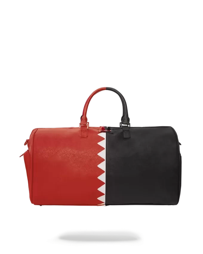 BOLSA DE VIAJE VERTICAL TIBURÓN CORTADA Y COSIDA
