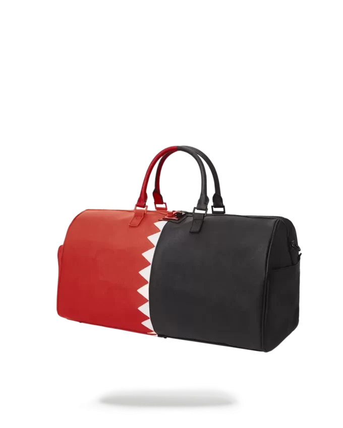 BOLSA DE VIAJE VERTICAL TIBURÓN CORTADA Y COSIDA