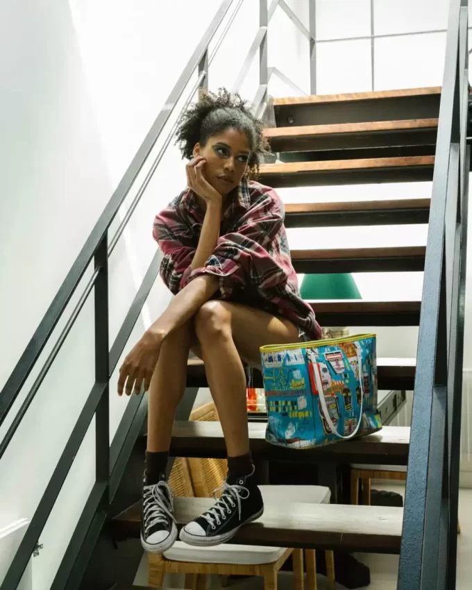 BOLSA OFICIAL DE BASQUIAT MITCHELL CREW 1983 BOLSA OFICIAL DE BASQUIAT MITCHELL CREW 1983